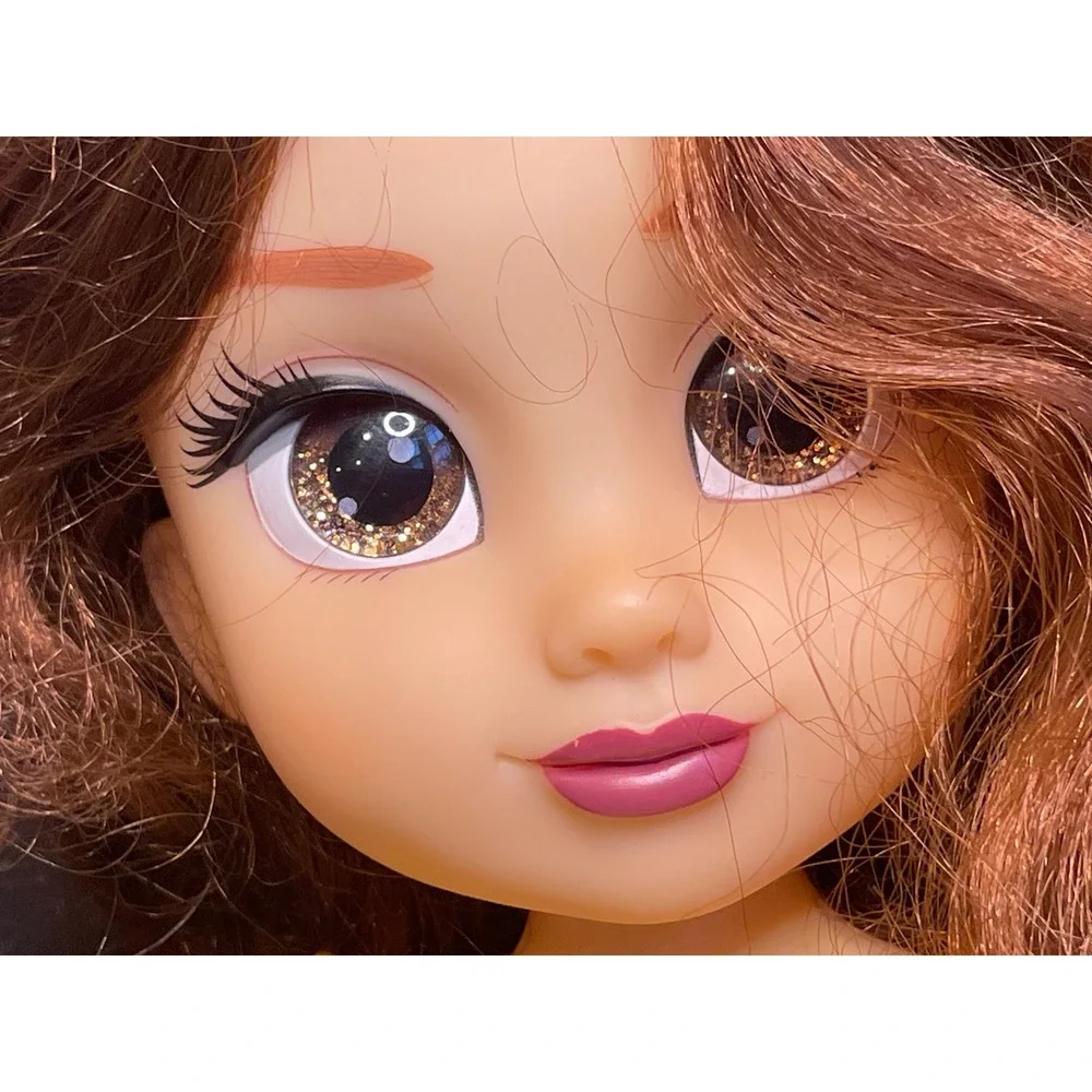 Disney Princess Belle Jakks Pacific Doll 14in & Sofia the First Doll Yellow‎